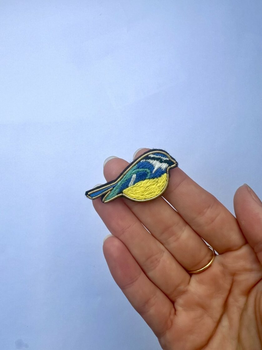 Broche mésange