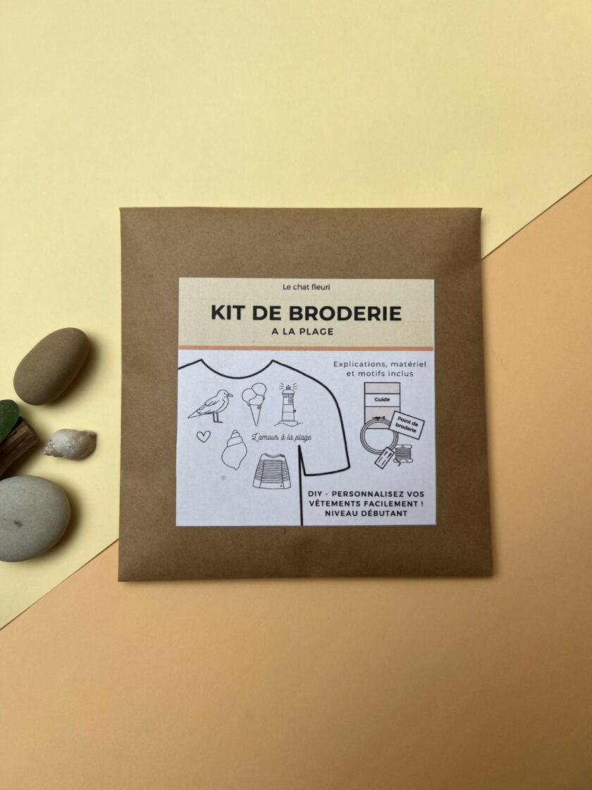 kit broderie plage