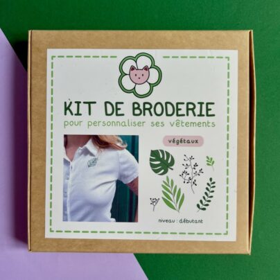 Kit de broderie végétaux