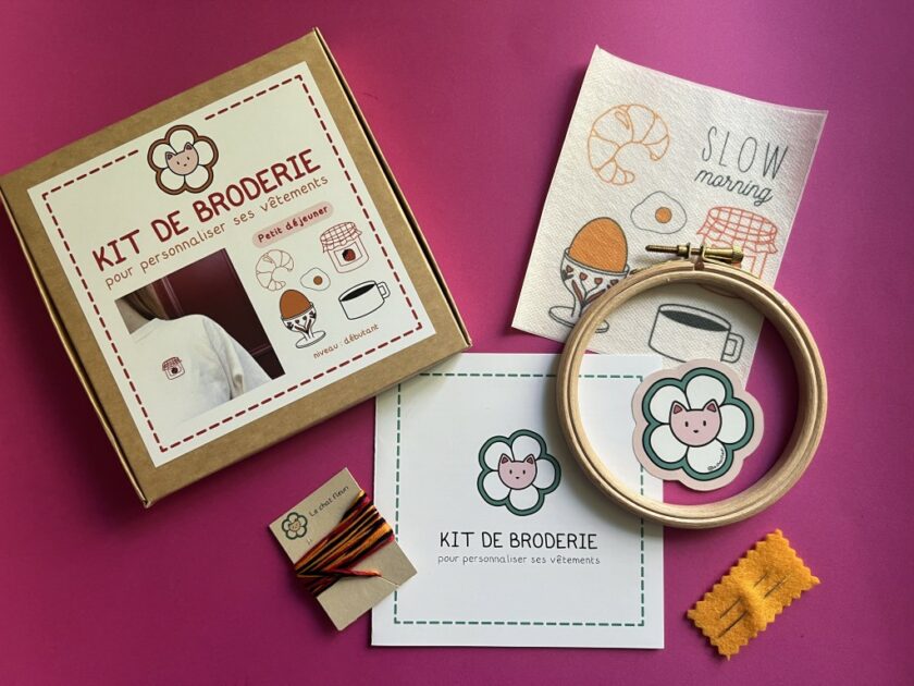 Kit de broderie Petit déjeuner – Image 3