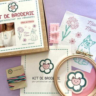 Kit Chat et fleurs matériel 1