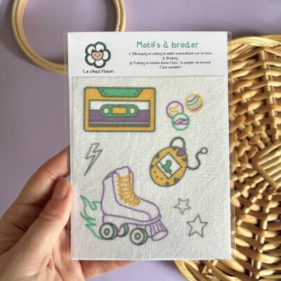 Motifs à broder Cool kids