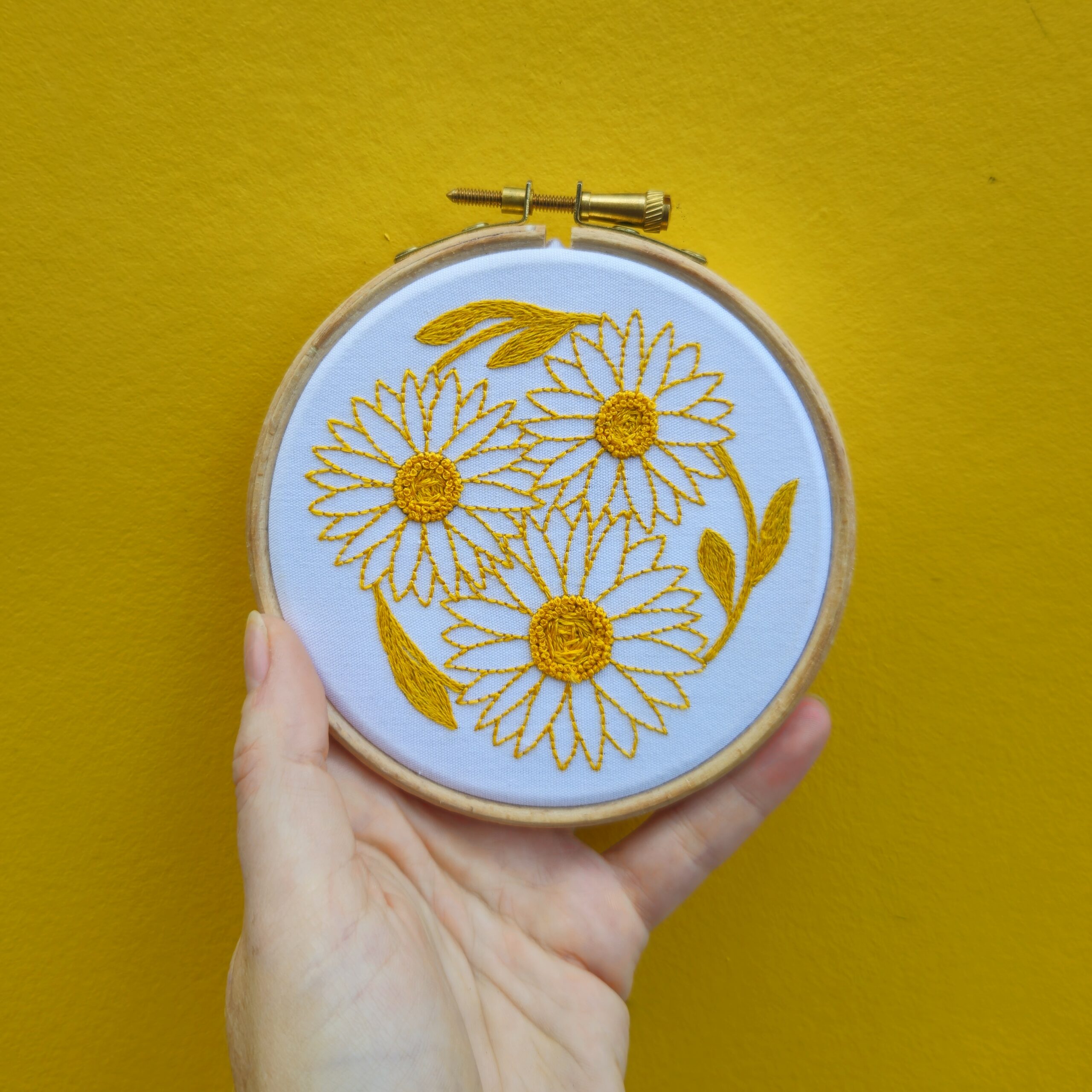 Kit de broderie débutant – Tournesols