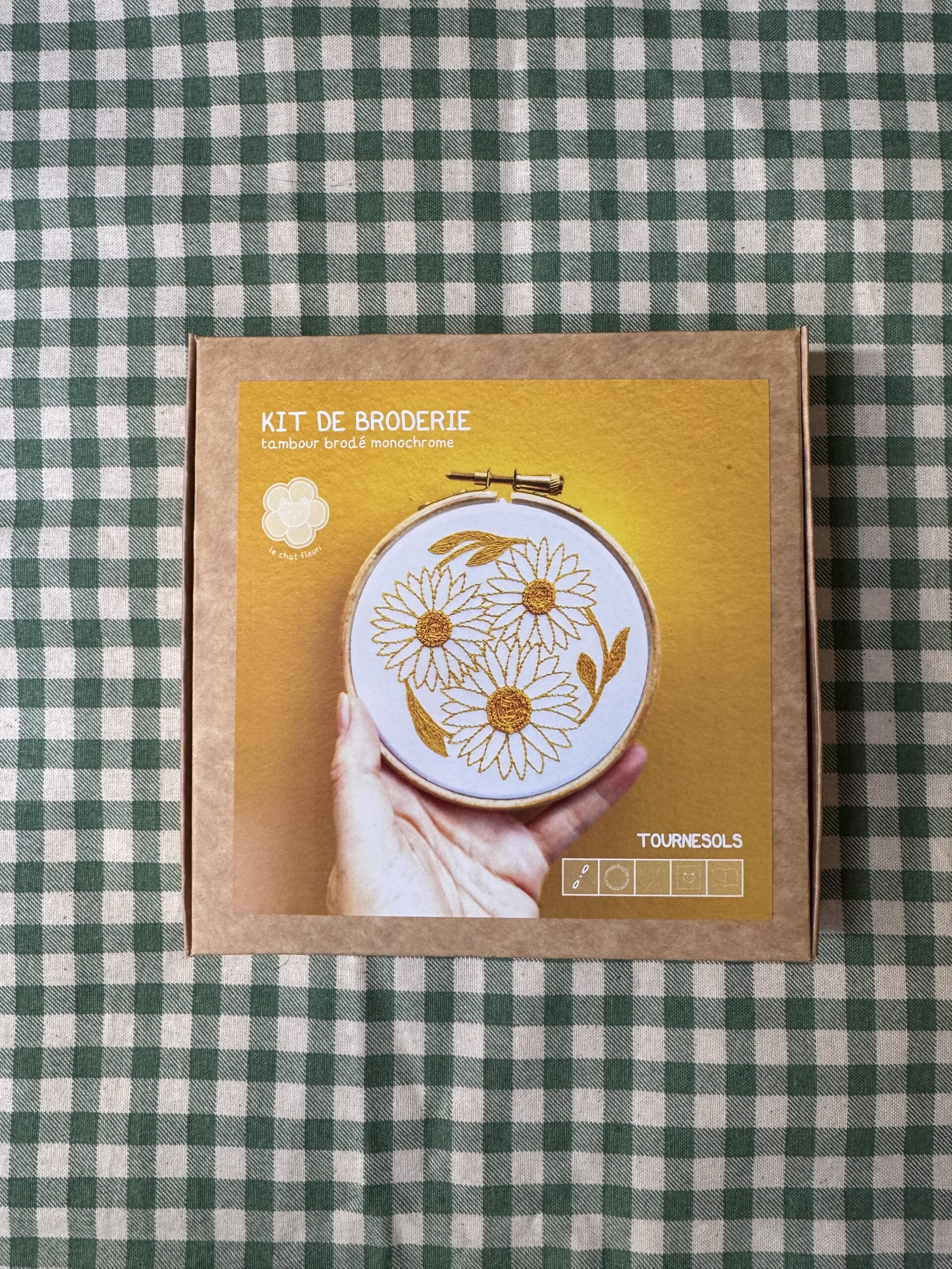 Kit de broderie débutant – Tournesols – Image 2